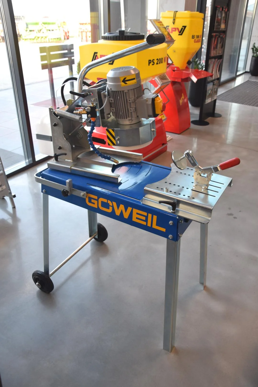 Göweil - MS100/400V - Sharpener For Straight And Curved Agricultural Knives MS100 400V