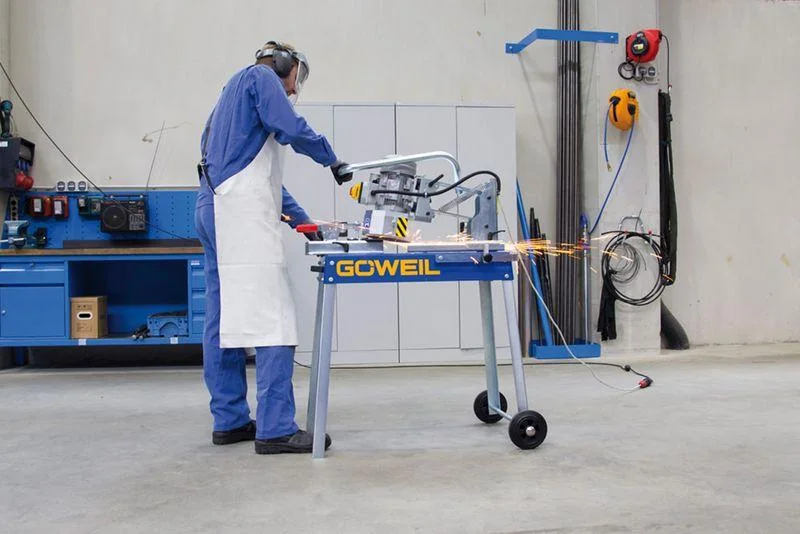 Göweil - MS100/400V - Sharpener For Straight And Curved Agricultural Knives MS100 400V