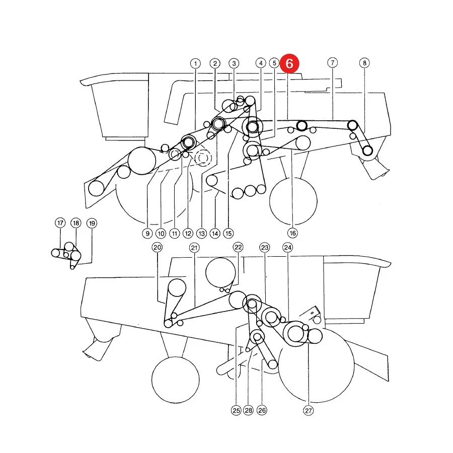 Gates - 1402291 - Straw Chopper V-Belt
