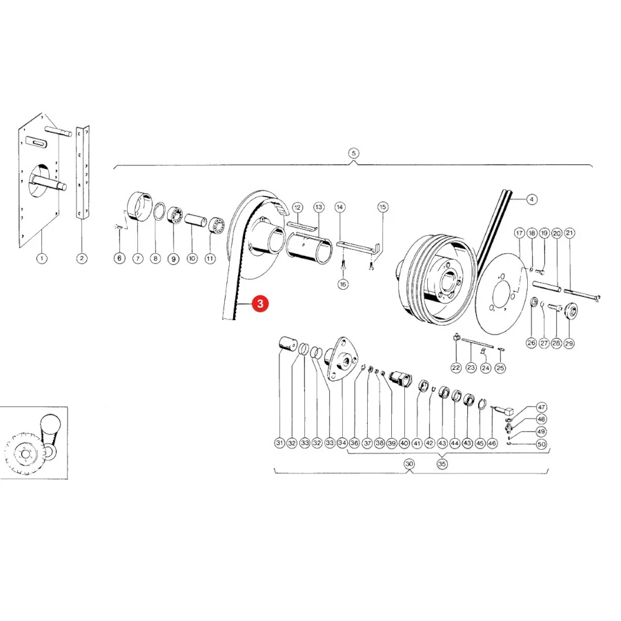 Gates - 1413195 - Claas Drive Belt