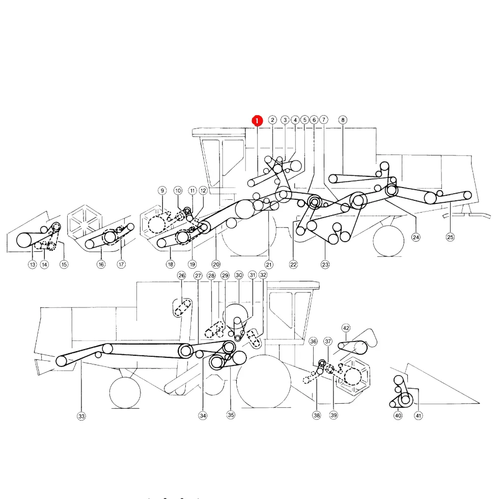 Gates - 1426236 - Claas V-Belt 0006612391