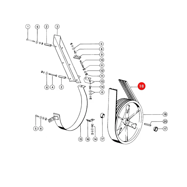 Gates - 1426260 - Claas V-Belt 0006444030