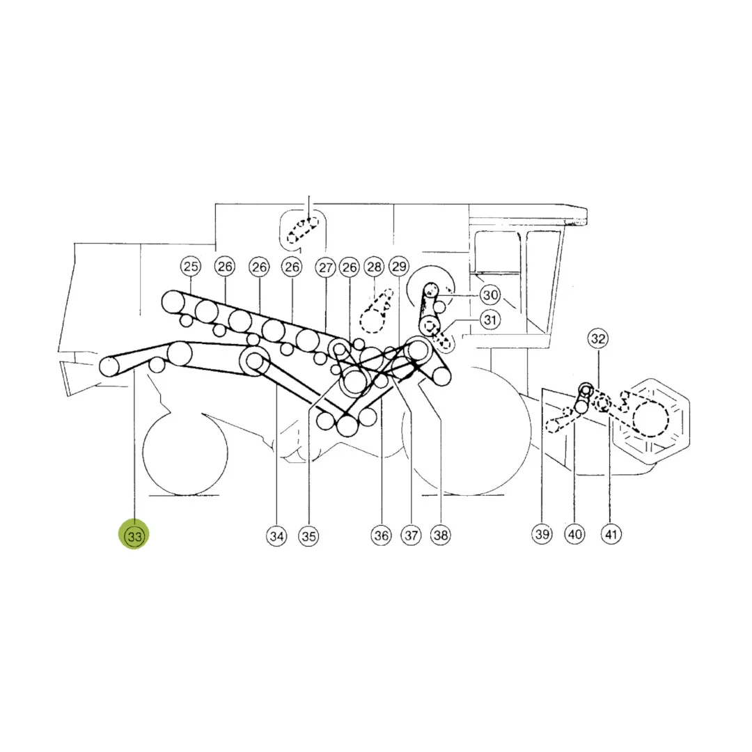 Gates - GA1402358 - Classic V-Belt Claas