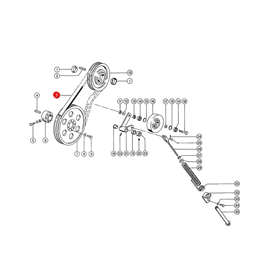 Gates - GA1423196 - V-Belt Claas 667249.0