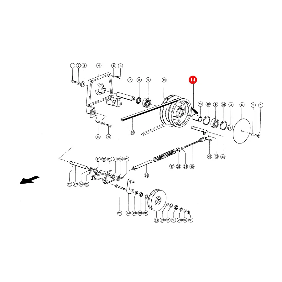 Gates - Z20562.26 - Chopper Drive V-Belt