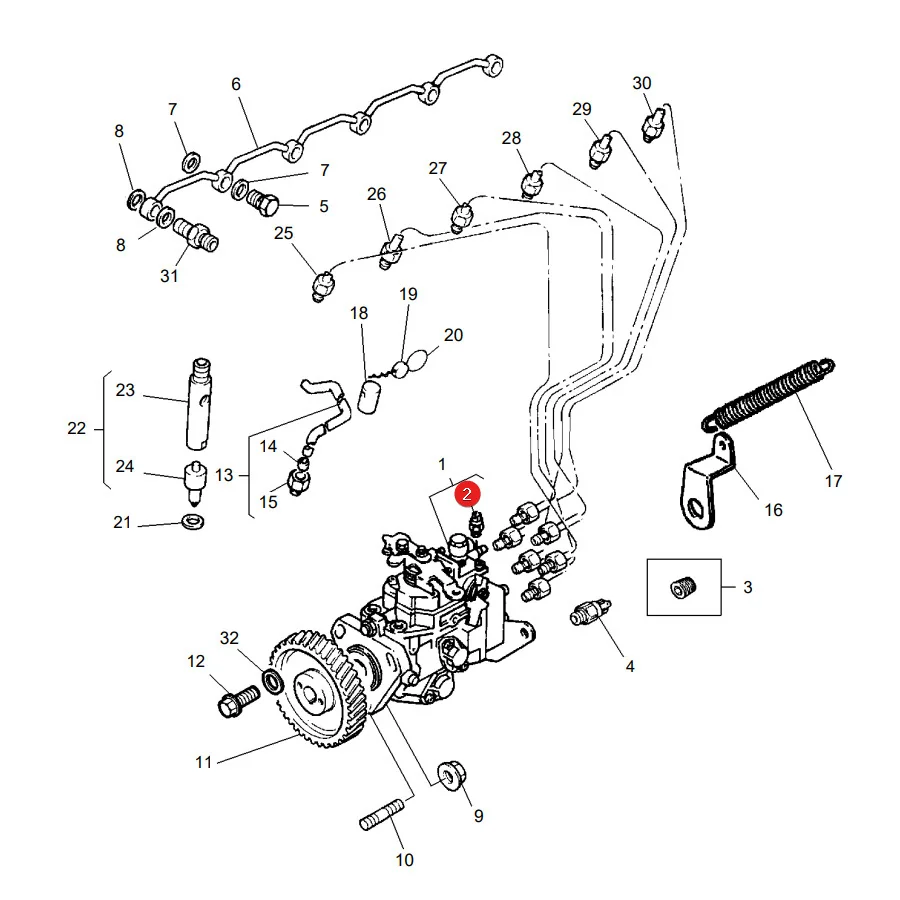 Granit - 38015161 - Massey Ferguson Magnetic Kill Switch
