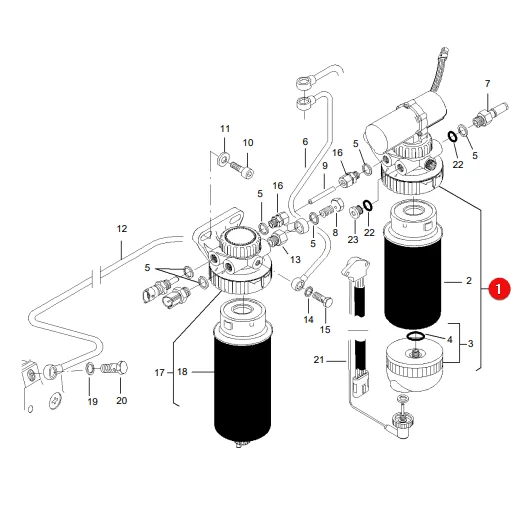 Granit - 38017524 - Feed Pump Massey Ferguson V837073630