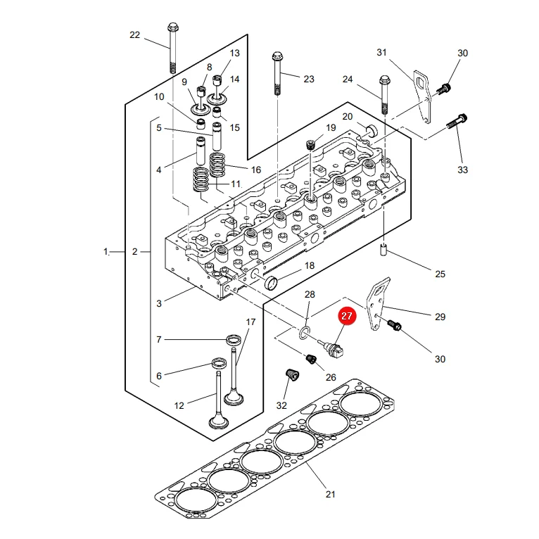 Granit - 60750026 - Massey Ferguson Engine Temperature Sensor