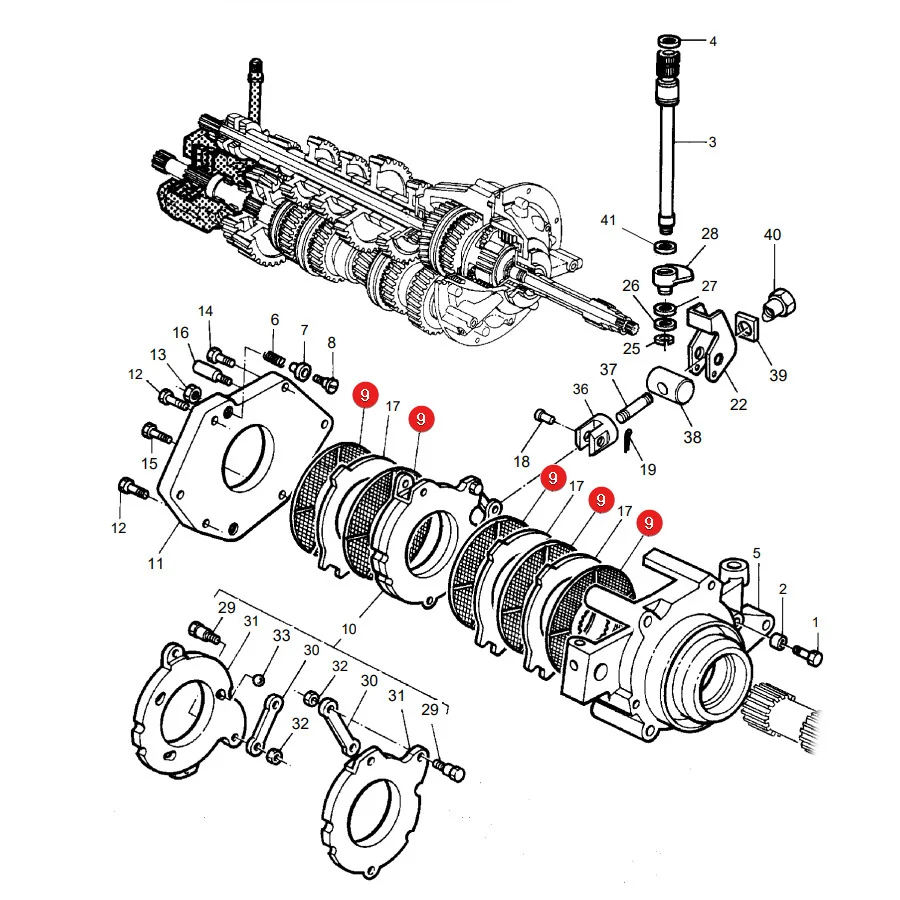 Granit - 71715105 - Brake Disc Massey Ferguson