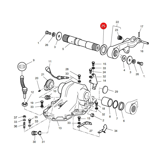 Granit - 71815118 - Arm Washer 56.5x91x1.4 mm Massey Ferguson