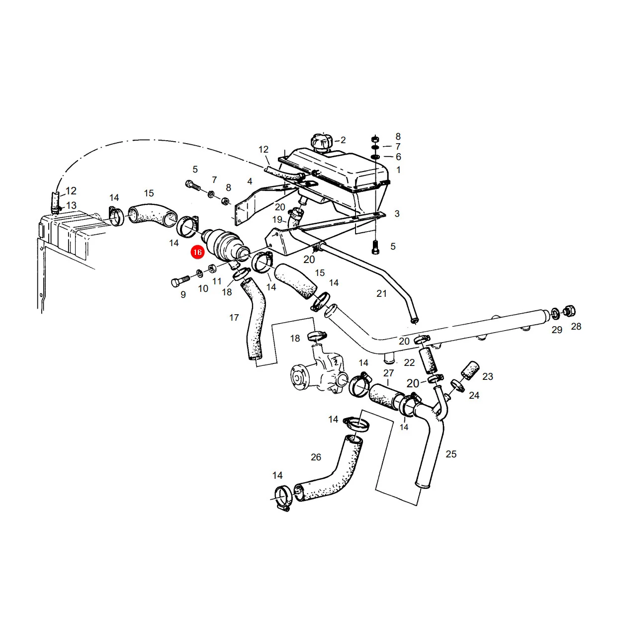 Granit - 74706014 - Water Thermostat Fendt
