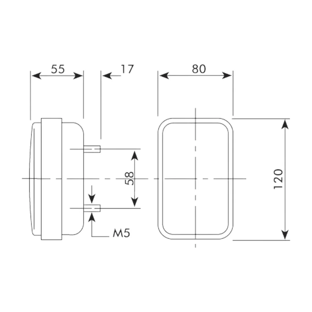 Hella - SX56139 - Front Lamp With Turn Signal (Left/Right) 12V Sparex