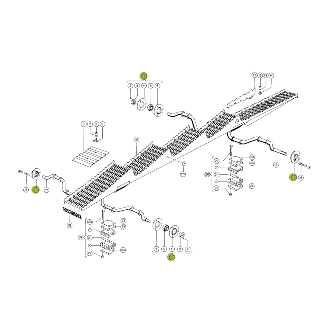 INA - 610449.03 - Claas Self-Aligning Bearing With Housing