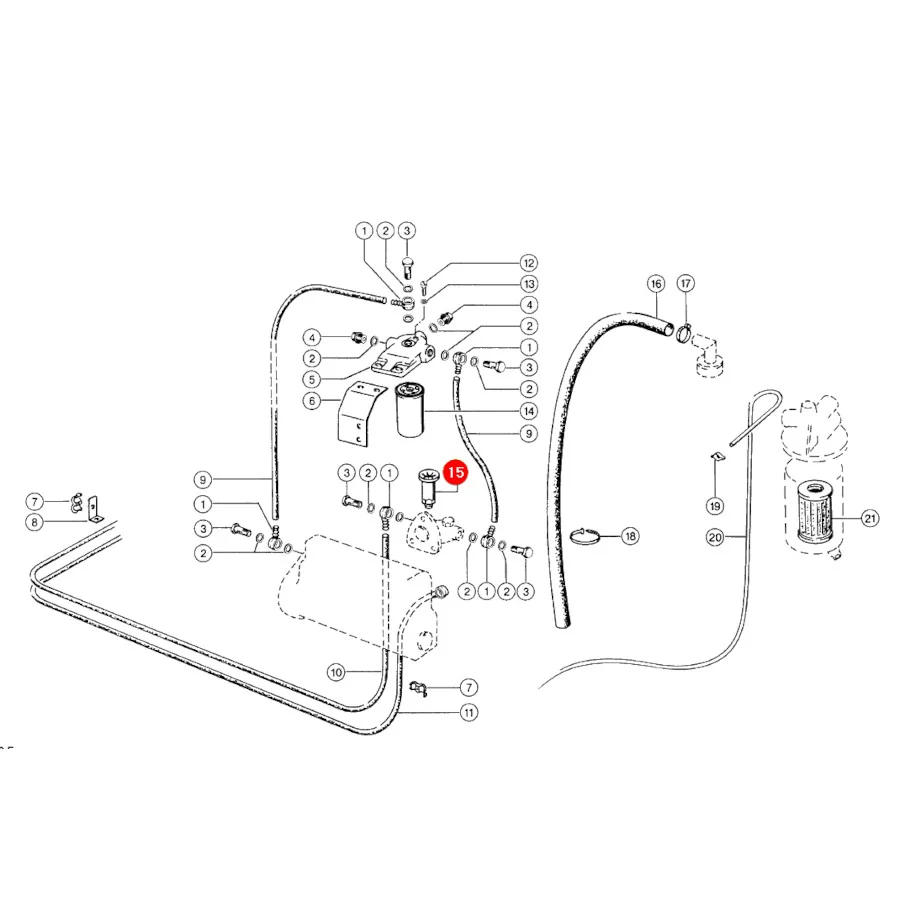 JAG - 132211.0 - Fuel Pump Repair Kit With Gasket Claas