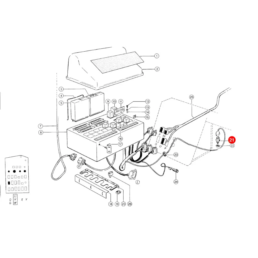JAG - 215357.02 - Electric Switch Claas