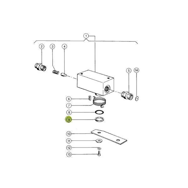 JAG - 238455.01 - Cylinder Sealing Ring Claas