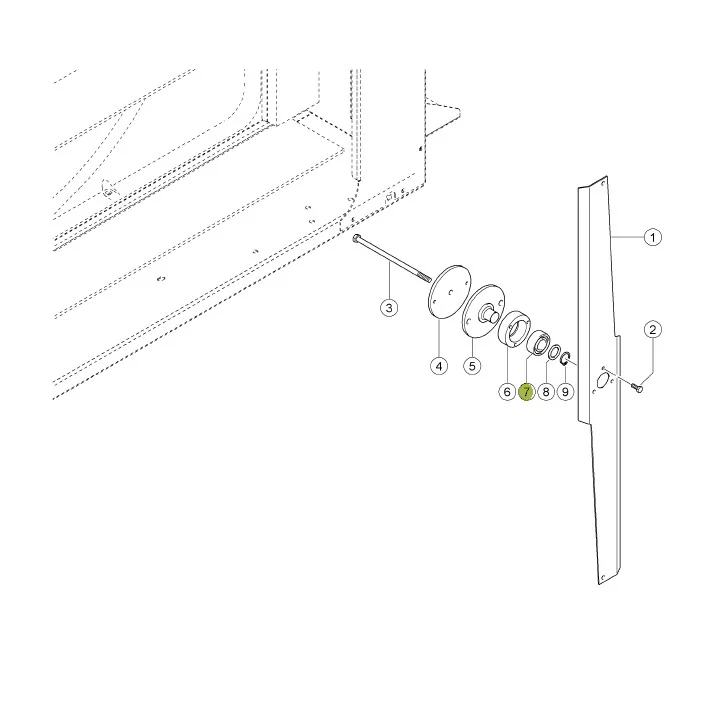 JAG - 3004-2RS-INA - Ball Bearing For Cooling System Claas