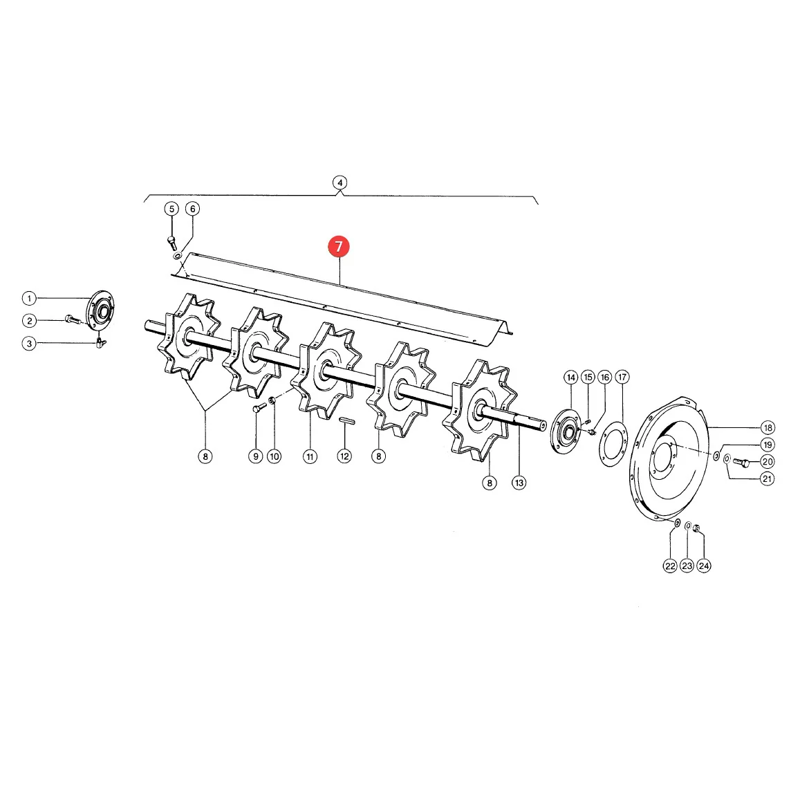 JAG - 608548.00 - Deflector Plate Claas