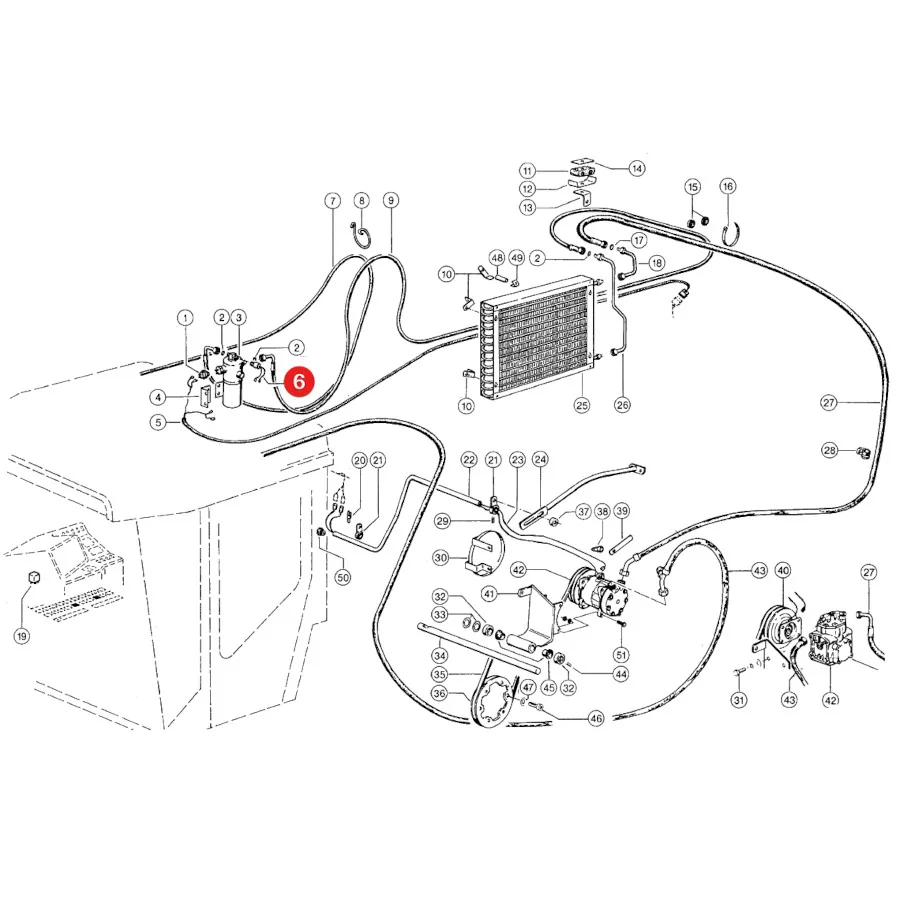 JAG - 622856.01 - Claas Air Conditioning Pressure Sensor