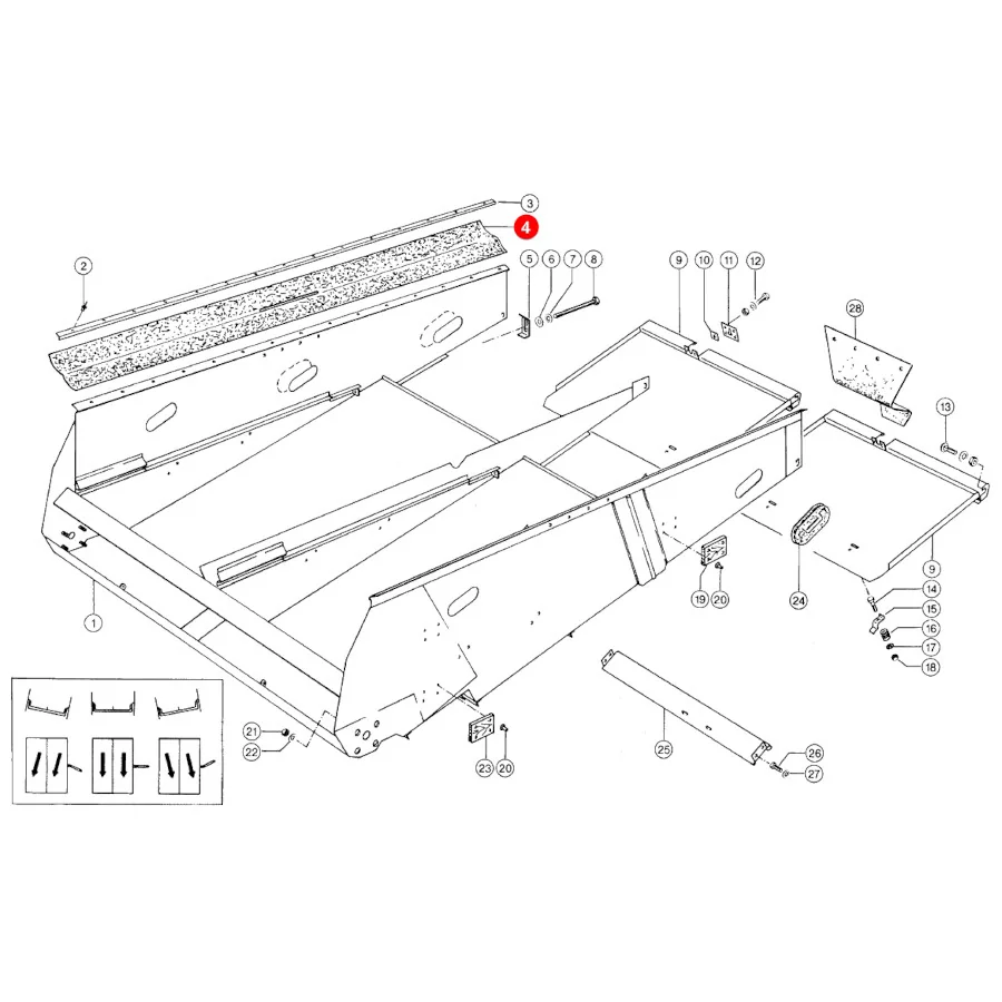JAG - 647450.01 - Claas Seeder Rubber