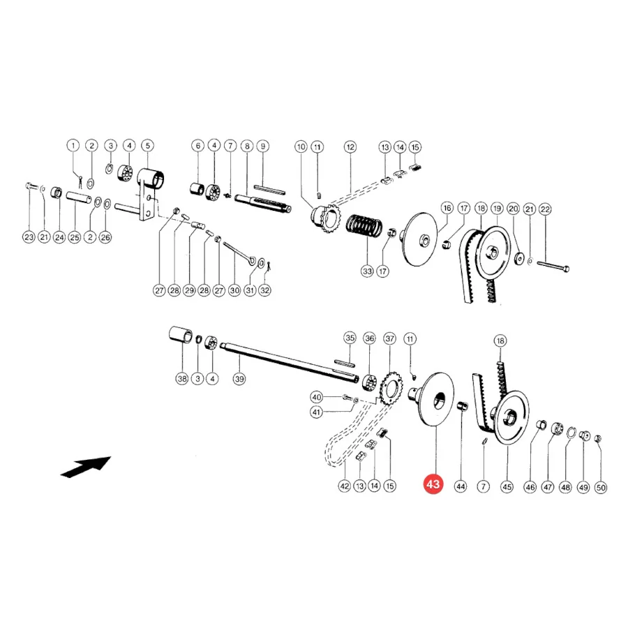 JAG - 670202.00 - Half Wheel Claas