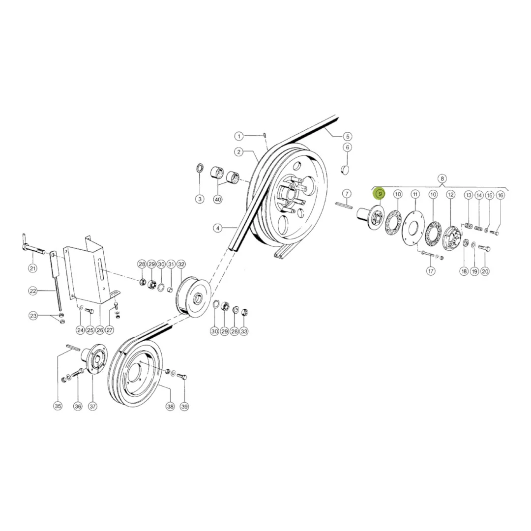 JAG - 670584.00 - Claas Overload Clutch Hub