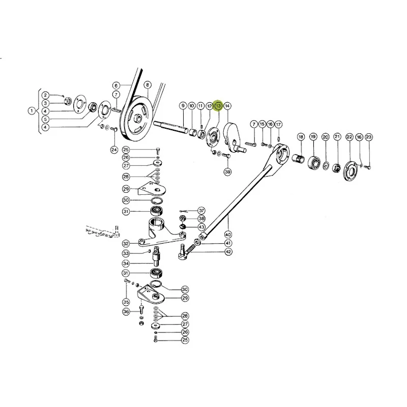 JAG - 676304.01 - Housing With Bearing Claas INA