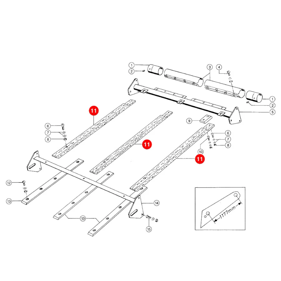 JAG - 680103.02 - Wooden Guide Claas