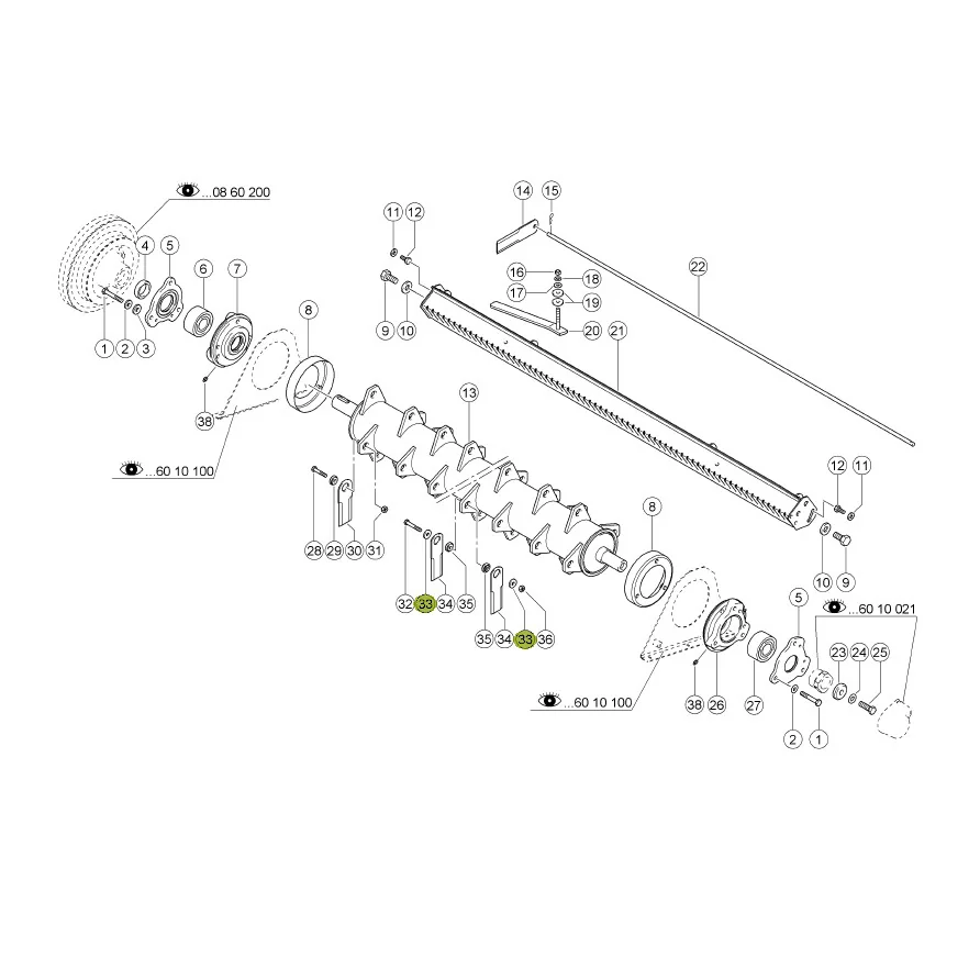 JAG - 755869.00 - Chopper Knife Bushing Claas