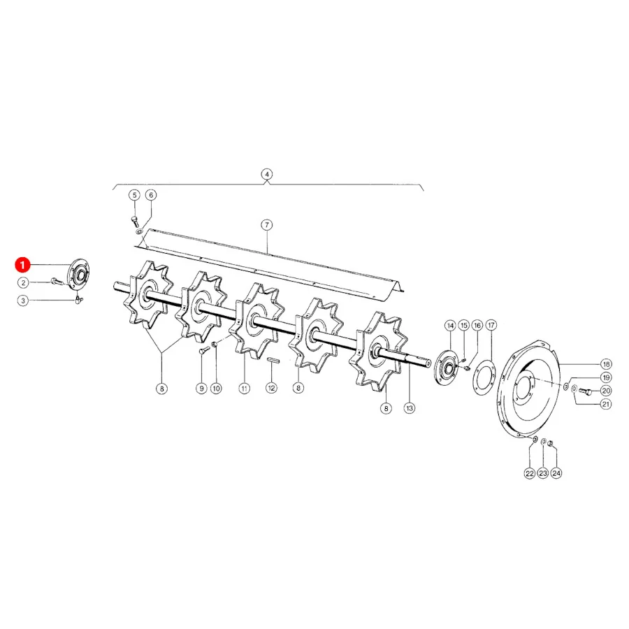 JHB - 687349.00 - Bearing With Housing Claas