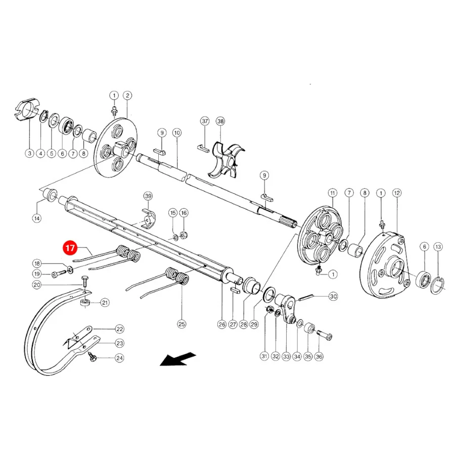 Kramp - 0009182380KR - Claas Pickup Finger 918238.0