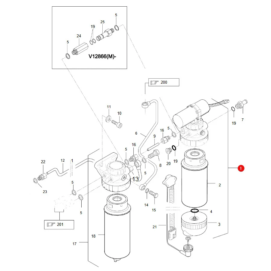 Kramp - 87802238KR - Electric Fuel Pump