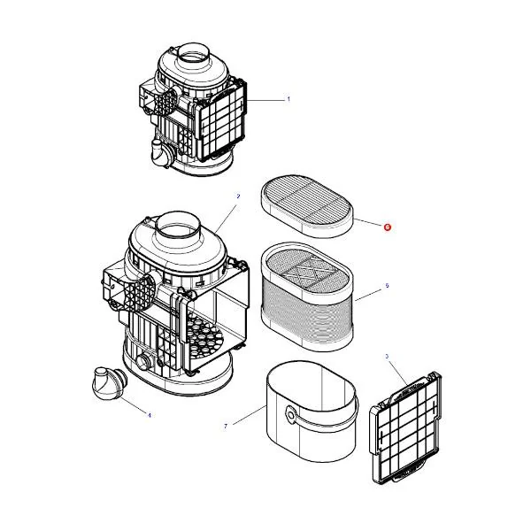 Mann Filter - CF2550 - Safety Air Filter CF2550