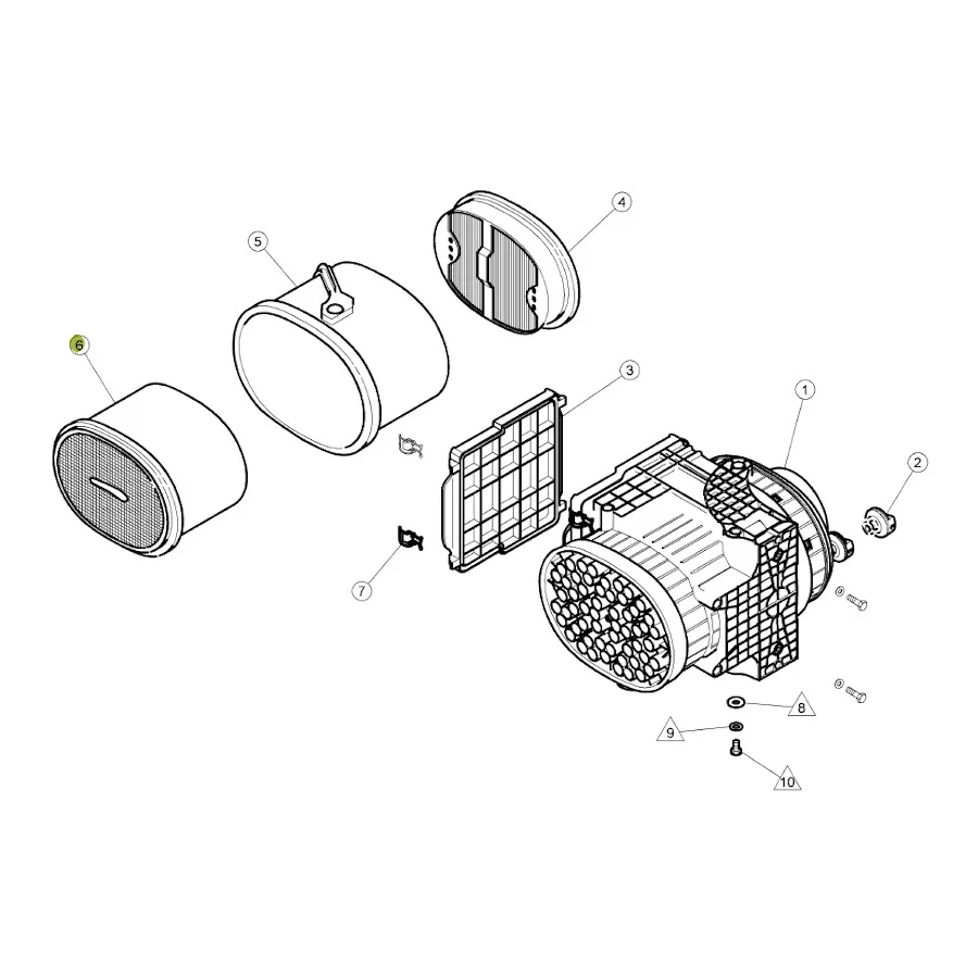 Mann Filter - CP29550 - Main Engine Air Filter