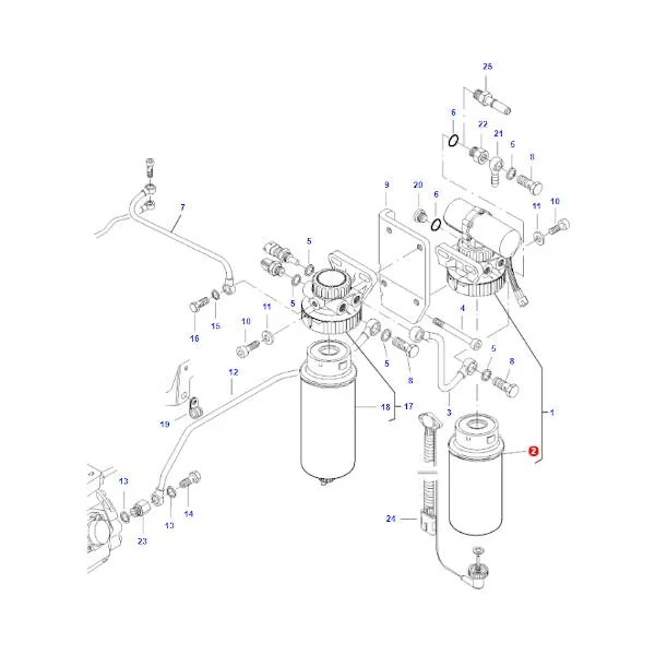 Mann Filter - WK8137 - Fuel Filter