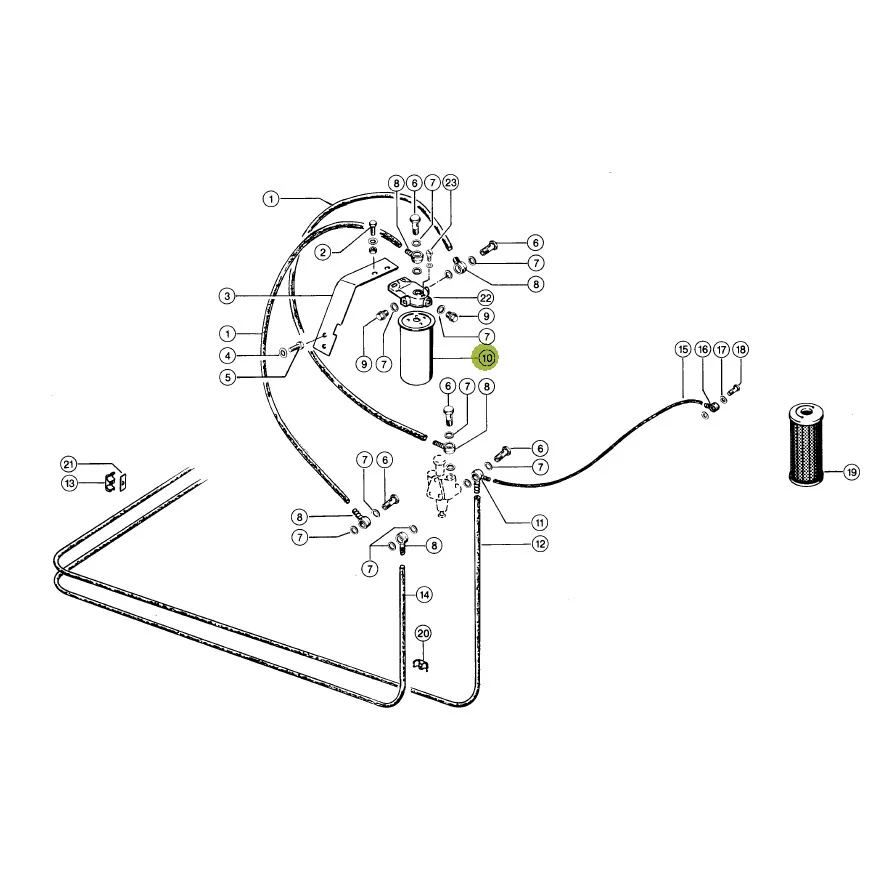 Mann Filter - WK962/4 - Fuel Filter