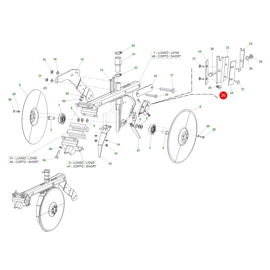Maschio Gaspardo - F01420023R - Washer