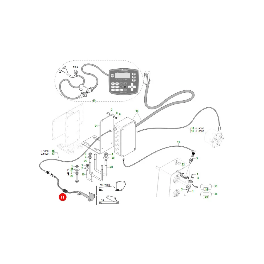Maschio Gaspardo - F05010828R - Photocell MT/MTR