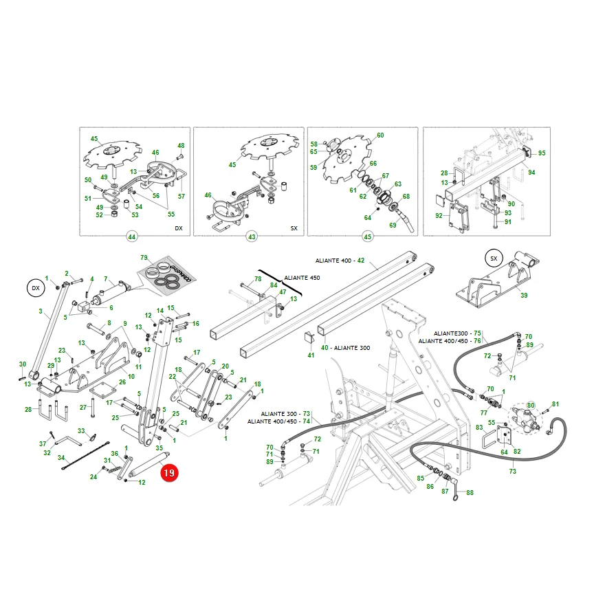 Maschio Gaspardo - G65337004R - Marker Spring
