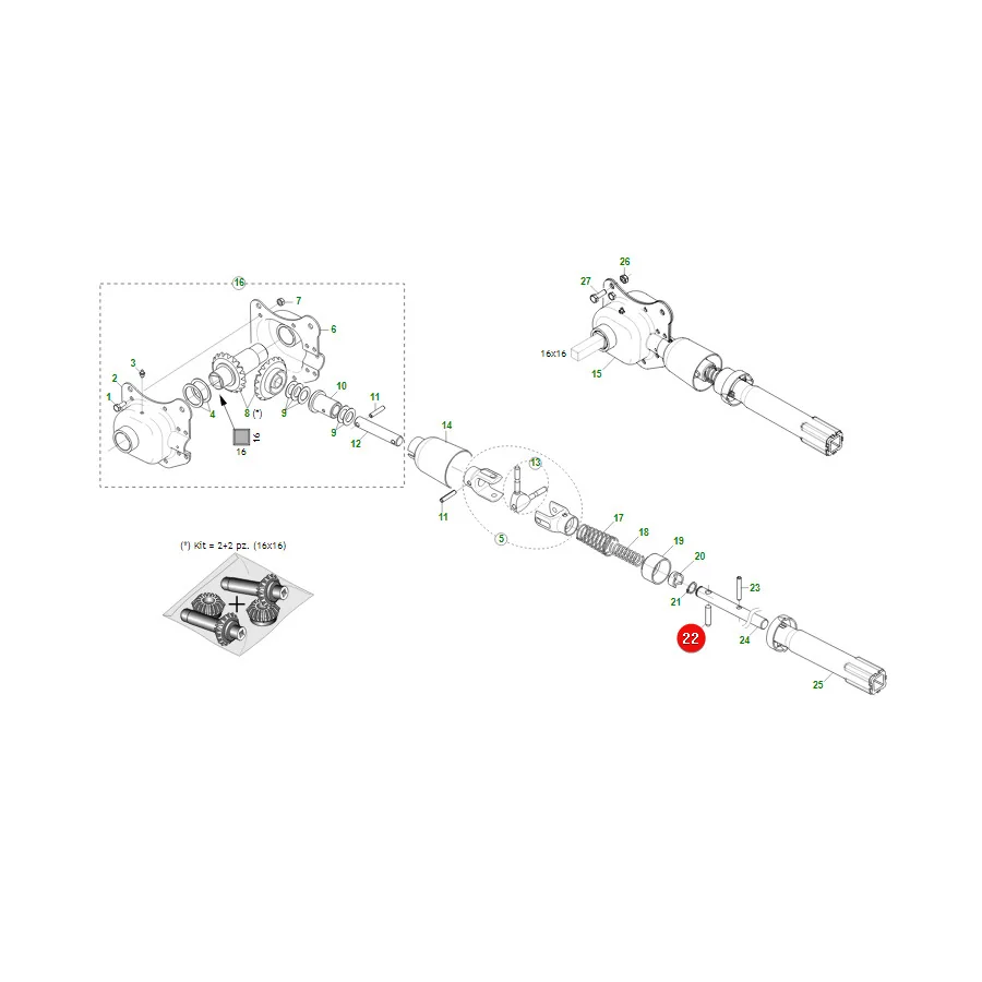 Maschio Gaspardo - G66248057R - Safety Pin