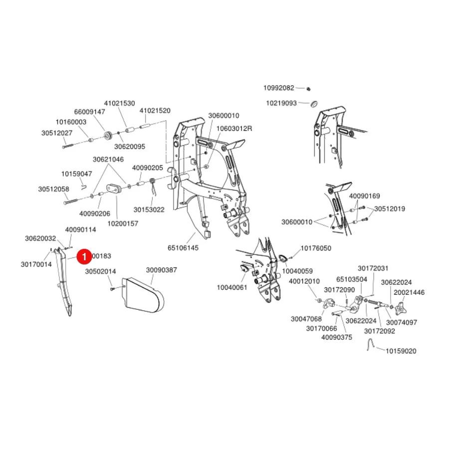 Monosem - MN10200183 - Seed Delivery Hose 7079.A