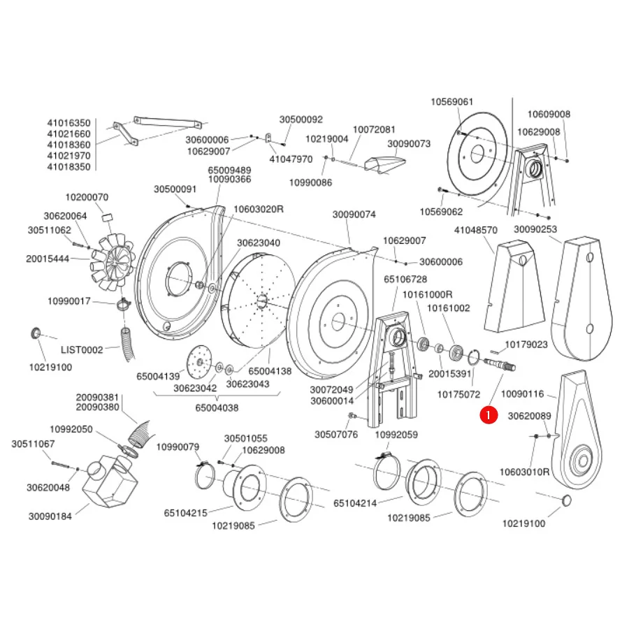 Monosem - MN20015402 - Upper Shaft Of The GD Turbine