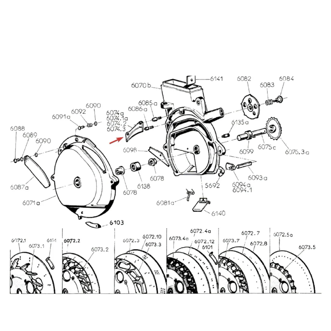 Monosem - MN20019401 - Corn Scraper 6074
