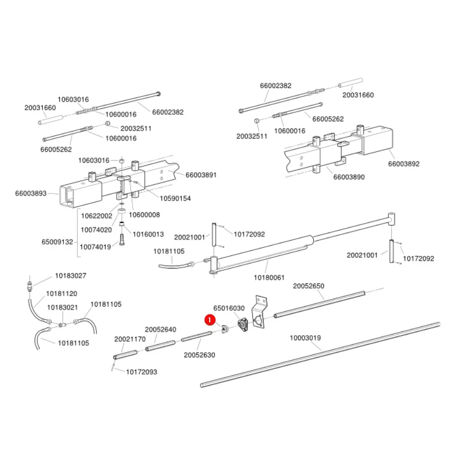 Monosem - MN65009163 - Hexagonal Shaft Lock
