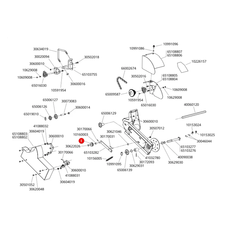 Monosem - MN66009147 - Tensioner Sprocket