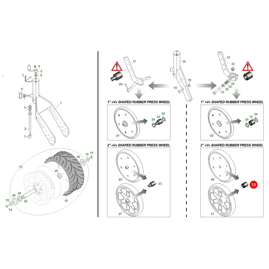 NSK - DAC1640442RSLCS16 - Bearing Maschio Gaspardo F04100150R