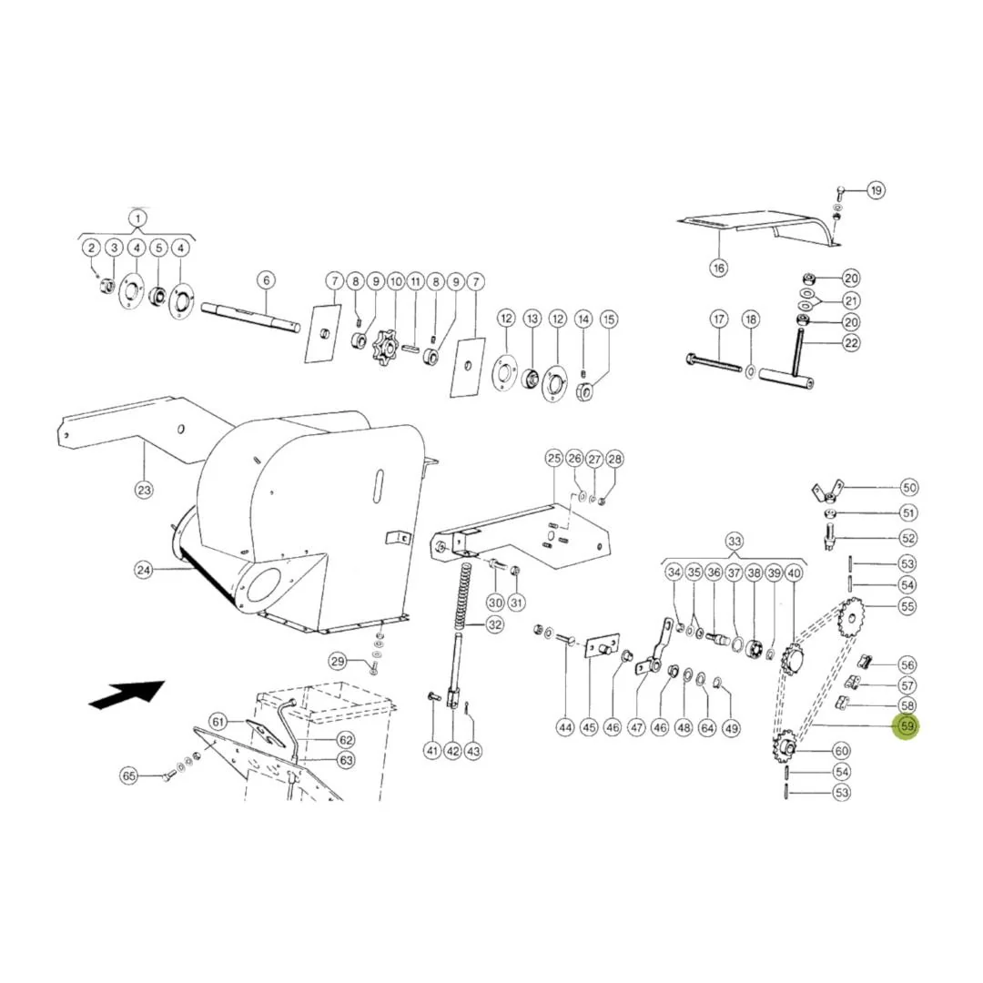Rollon - 608716.41 - Claas Snake Drive Chain