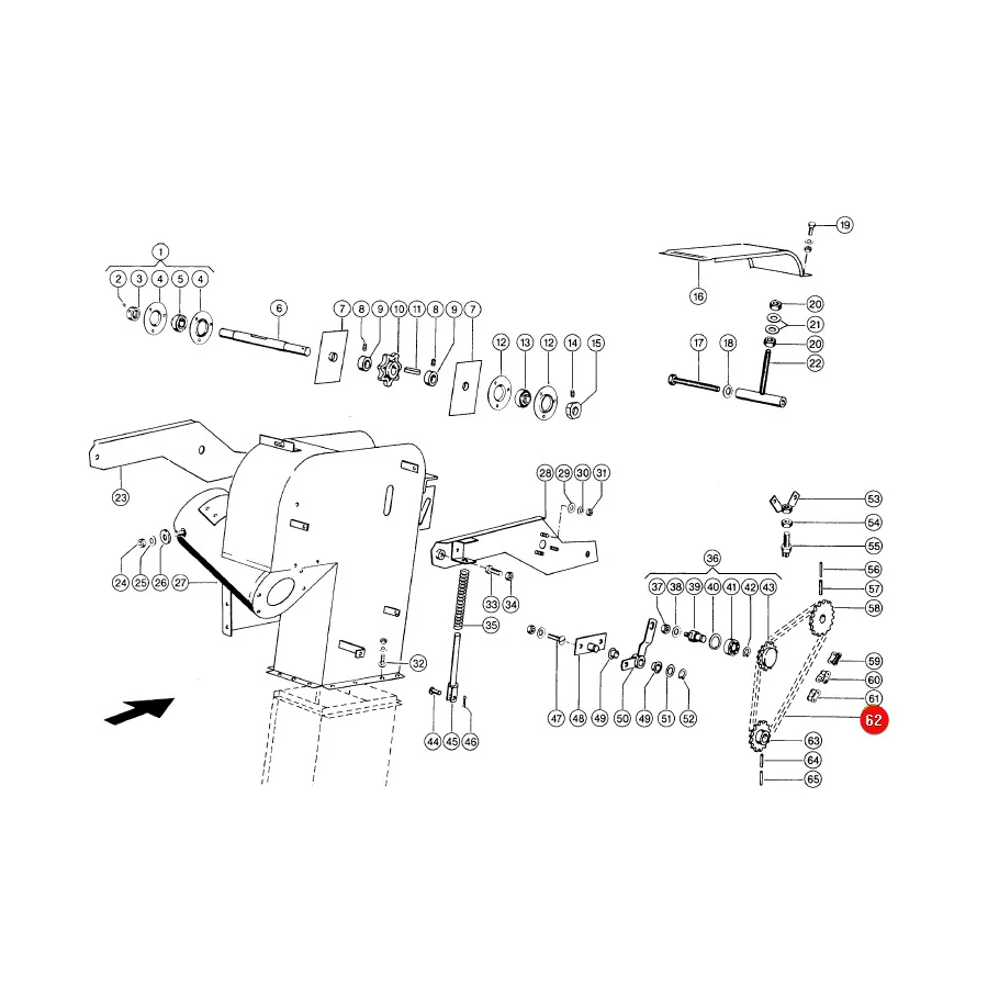 Rollon - 646128.41 - Snake Chain Claas