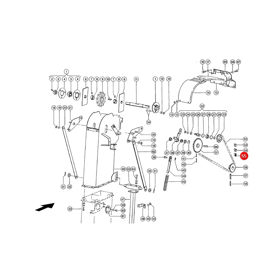 Rollon - JA233581 - Claas Chain Clip