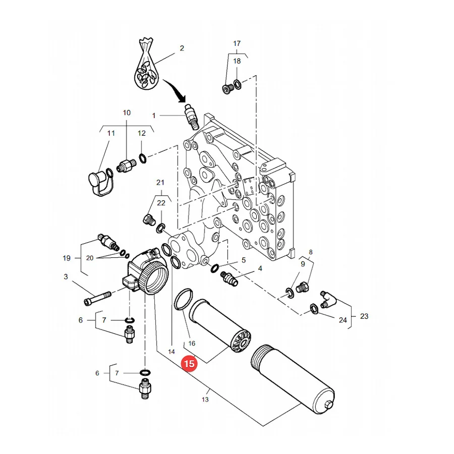 SF-Filter - HY90584 - Hydraulic Filter